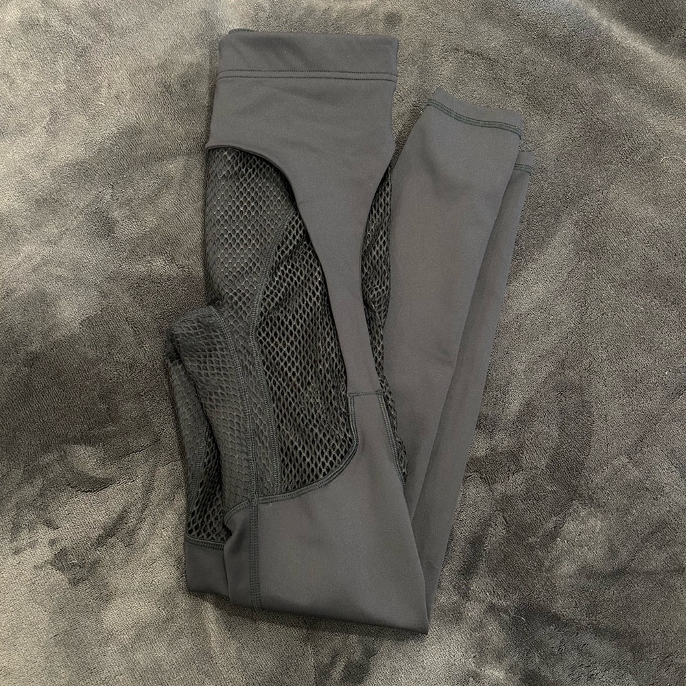 Fenty Black Mesh Panel Leggings